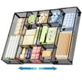 thumbnail image 1 of Marbrasse Expandable Desk Drawer Organizer, Mesh Drawer Organizer Tray with 10 Adjustable Compartments, Desk Organizers and Accessories, 1 of 8