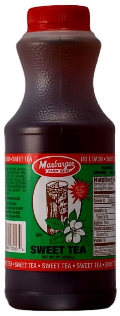 Marburger Farm Dairy Sweet Tea, 16 fluid oz, Naturally caffeinated