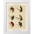 thumbnail image 1 of Marbury, Mary Orvis 25x32 White Modern Wood Framed Museum Art Print Titled - Lake Fishing Flies VIII from Favorite Flies and Their Histories, 1 of 4