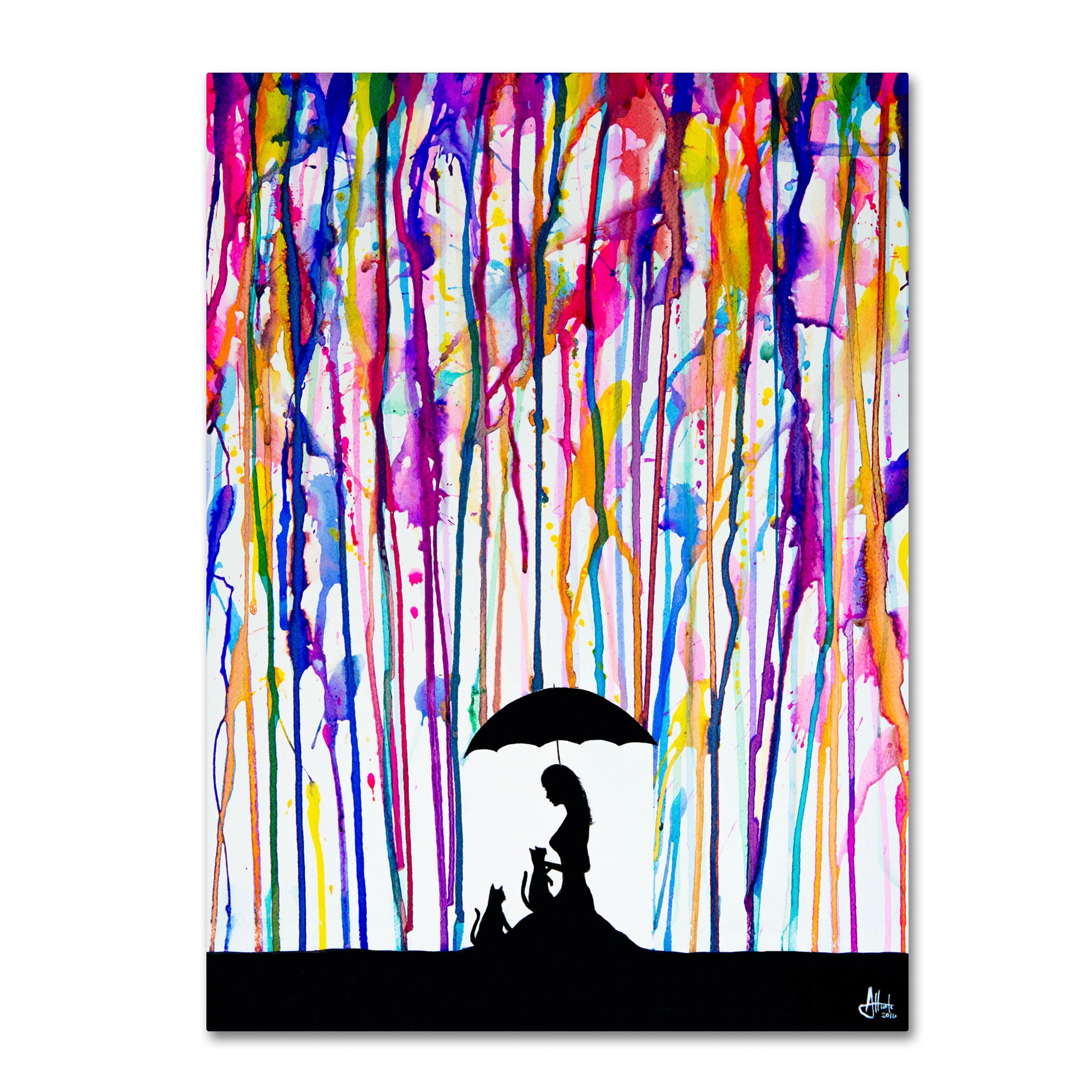 Marc Allante 'Cat's Cradle' Canvas Art
