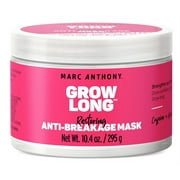 Marc Anthony Grow Long Repair Anti-Breakage Mask 10 Ounce 295ml Pack of 3
