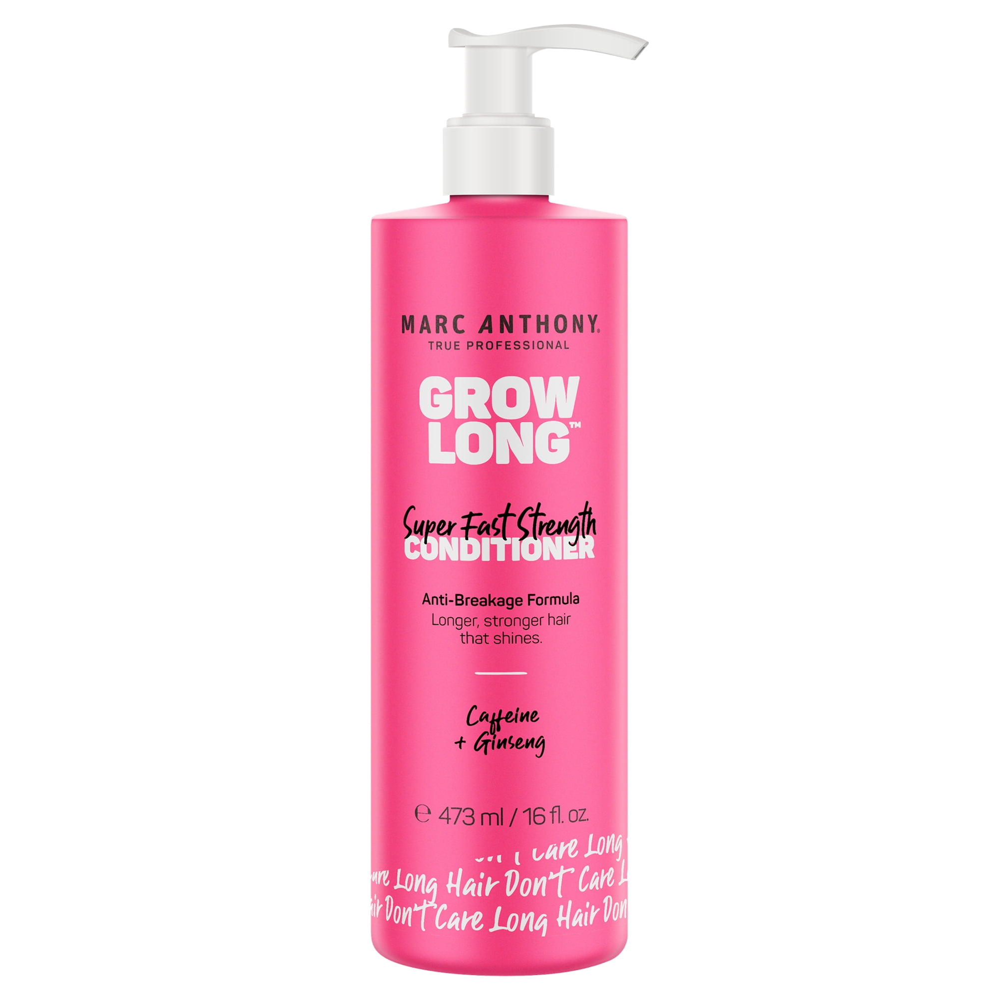 Marc Anthony Grow Long Super Fast Strength Conditioner with Caffeine Ginseng 16 fl oz Pump Walmart