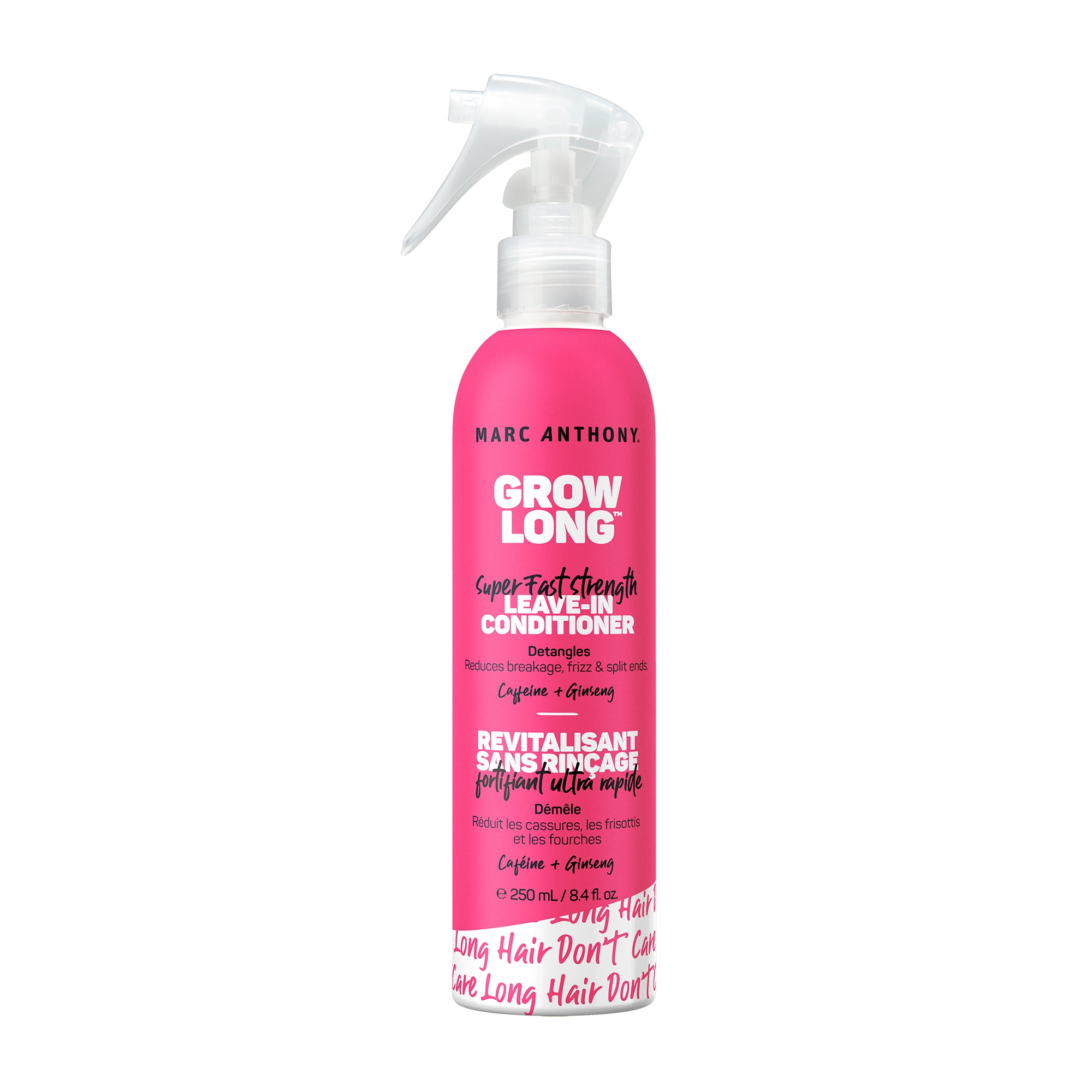 Marcanthony Marc Anthony Grow Long Super Fast Strength Leave in Conditioner with Ginseng, 8.4 oz
