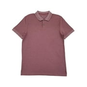 Marc Anthony Mens Pink Regular Fit Short Sleeve Double Tipped Polo Shirt XXL