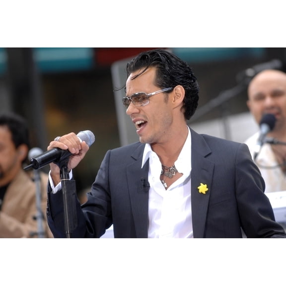Marc Anthony On Stage For Nbc Today Show Concert With Marc Anthony Rockefeller Center New York Ny July 27 2007.