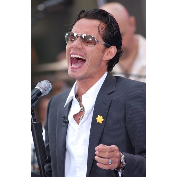 Marc Anthony On Stage For Marc Anthony On The Nbc Today Show Rockefeller Center New York Ny July 27 2007. Photo By