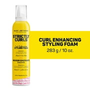 Marc Anthony STRICTLY CURLS Curl Enhancing Styling Foam for Curly Hair with with Silk Protein, Aloe and Vitamin E, Sulfate Free, 10 fl oz