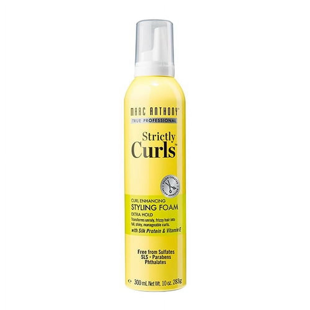 Marc Anthony Strictly Curls Curl Enhancing Styling Foam for Hair, 10 Oz