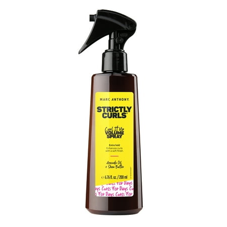 Marc Anthony Strictly Curls Curl It Up Volume Boost Styling Spray, 6.8 fl oz