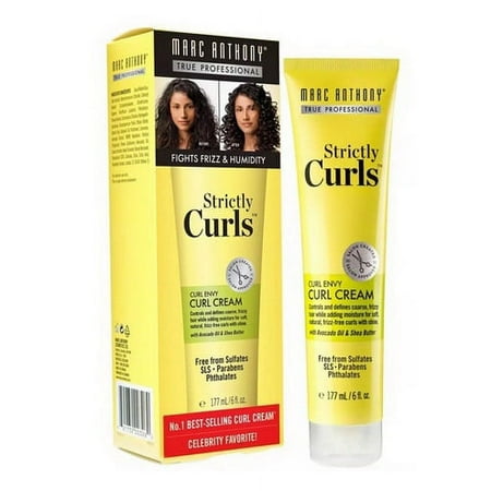 Marc Anthony Strictly Curls, Curls Envy Curl Hair Creme, 6 Oz, 2 Pack