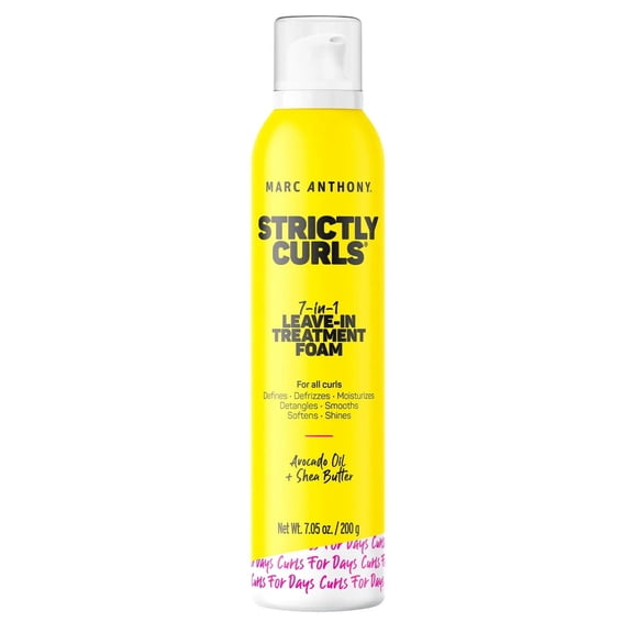 Marc Anthony Strictly Curls Leave-In Treatment Foam 7.05 Ounce (Pack of 2)