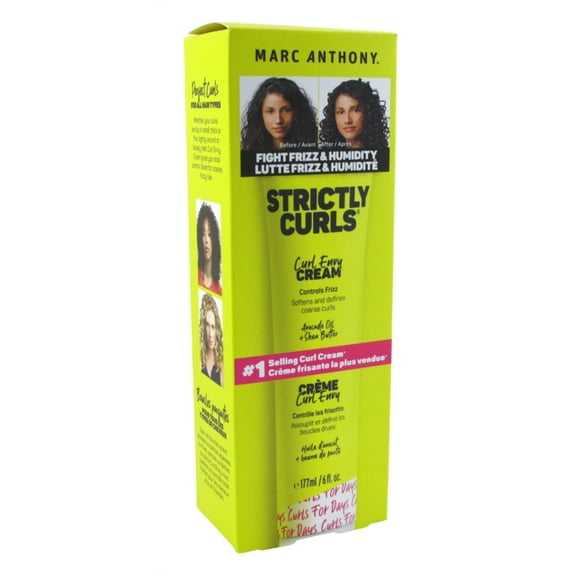 Marc Anthony Strictly Curls Perfect Curl Cream 6oz (Boxed) (Pack of 3)
