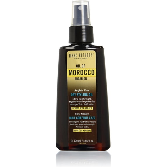Marc Anthony True Professional Oil of Morocco Argan Oil Dry Styling Oil 4.05 oz (Pack of 4)