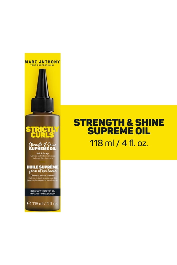 True Professional Strictly Curls Strength & Shine Supreme Oil, 4 fl oz