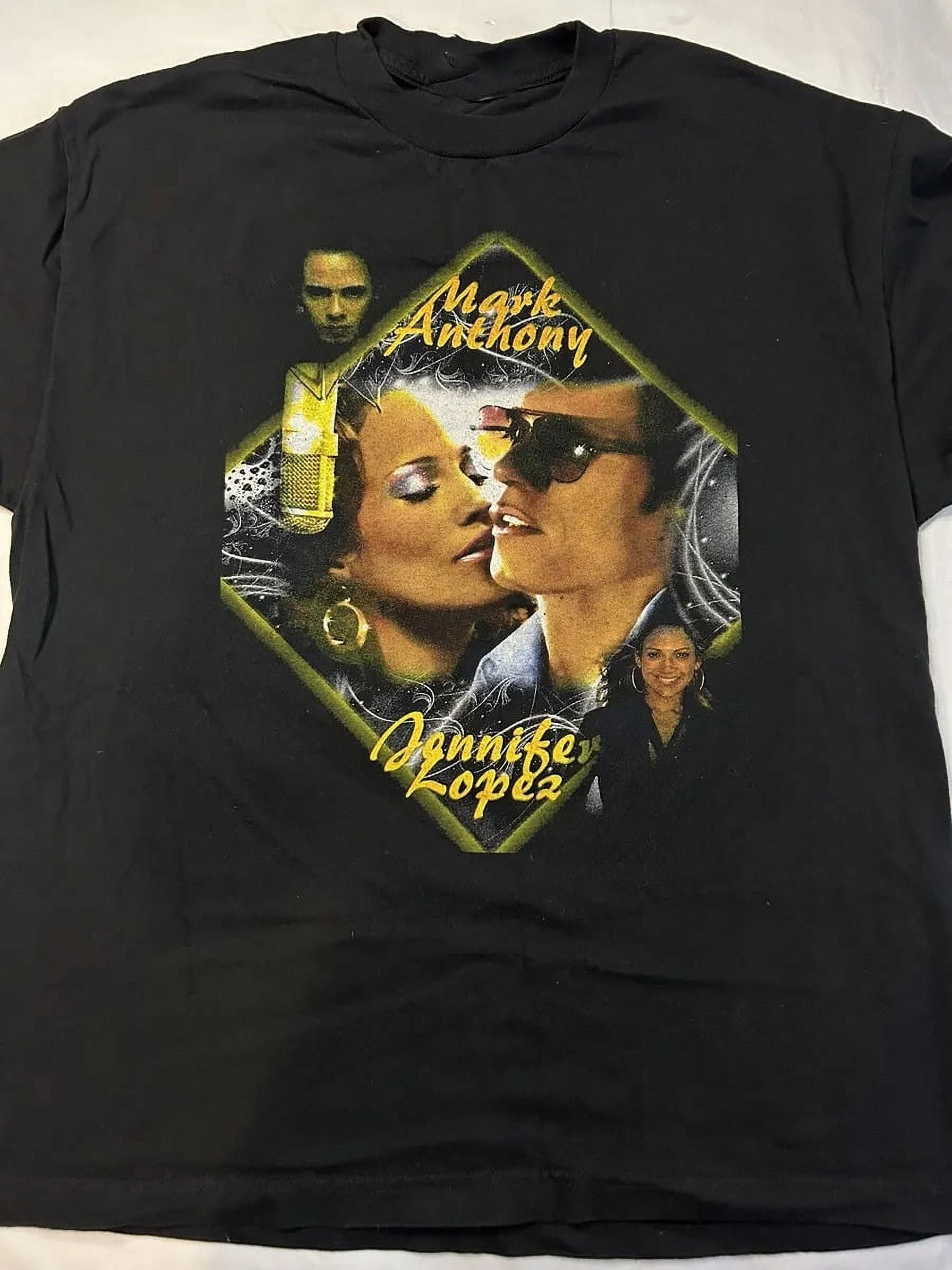 Marc Anthony and Jennifer Lopez Music Tour White TShirt