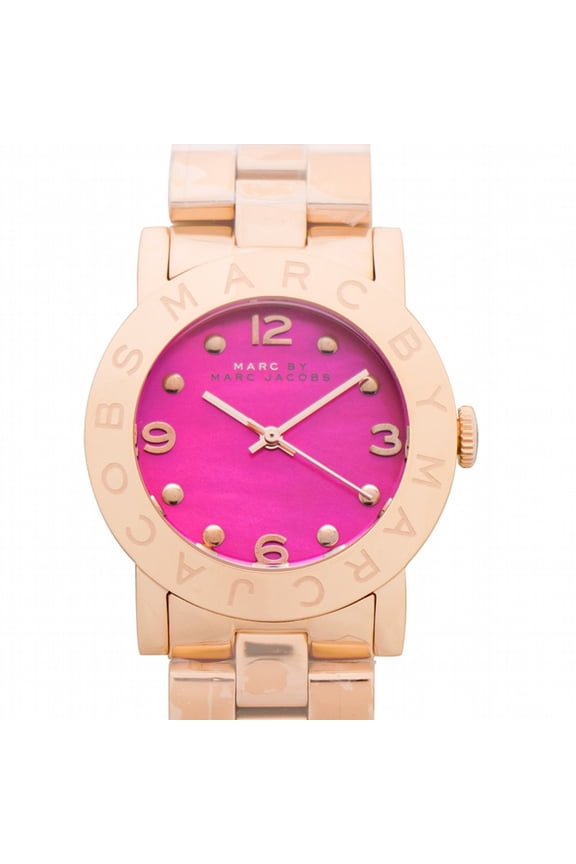 Marc By Marc Jacobs Amy Rose Gold Tone Watch 36mm MBM8625