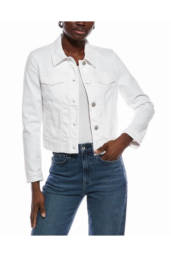 womens Denim Jacket, N6, White