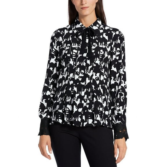 Marc Cain womens  Silk-Blend Shirt, N1