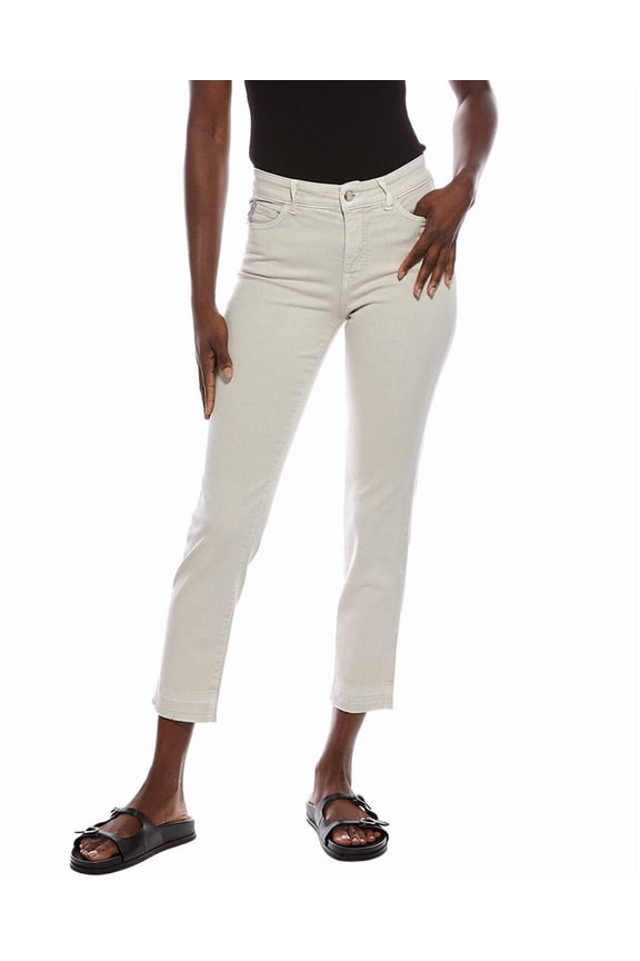 womens Slim Crop Jean, N3, Gray