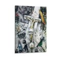 thumbnail image 1 of Marc Chagall Art Prints《White Crucifixion》Classic Vintage Canvas Wall Art Poster Canvas Wall Art Prints Poster Gifts Photo Picture Painting Posters Room Decor Home Decorative 12x18inch(30x45cm), 1 of 6