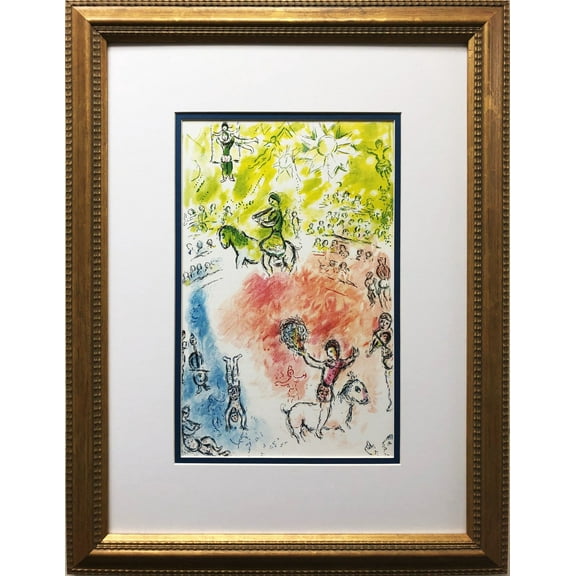 Marc Chagall "La Parade" Newly CUSTOM FRAMED Rare Offset Litho Generic