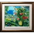thumbnail image 1 of Marc Chagall "Paysage" RARE Custom Framed Art Limited Offset Lithograph Generic, 1 of 5