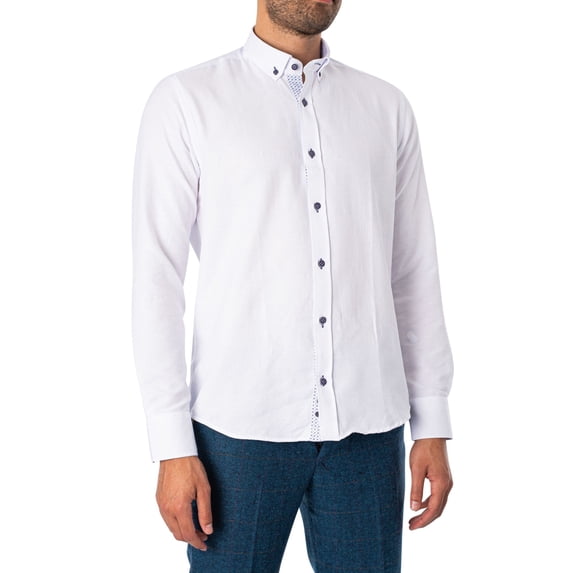 Marc Darcy Charlie Classic Shirt, White