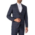 thumbnail image 1 of Marc Darcy Jenson Check Blazer, Blue, 1 of 10