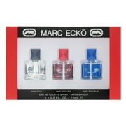 Marc Ecko Eau de Toilette ، مجموعة هدايا كولونيا للرجال ، 3 قطع