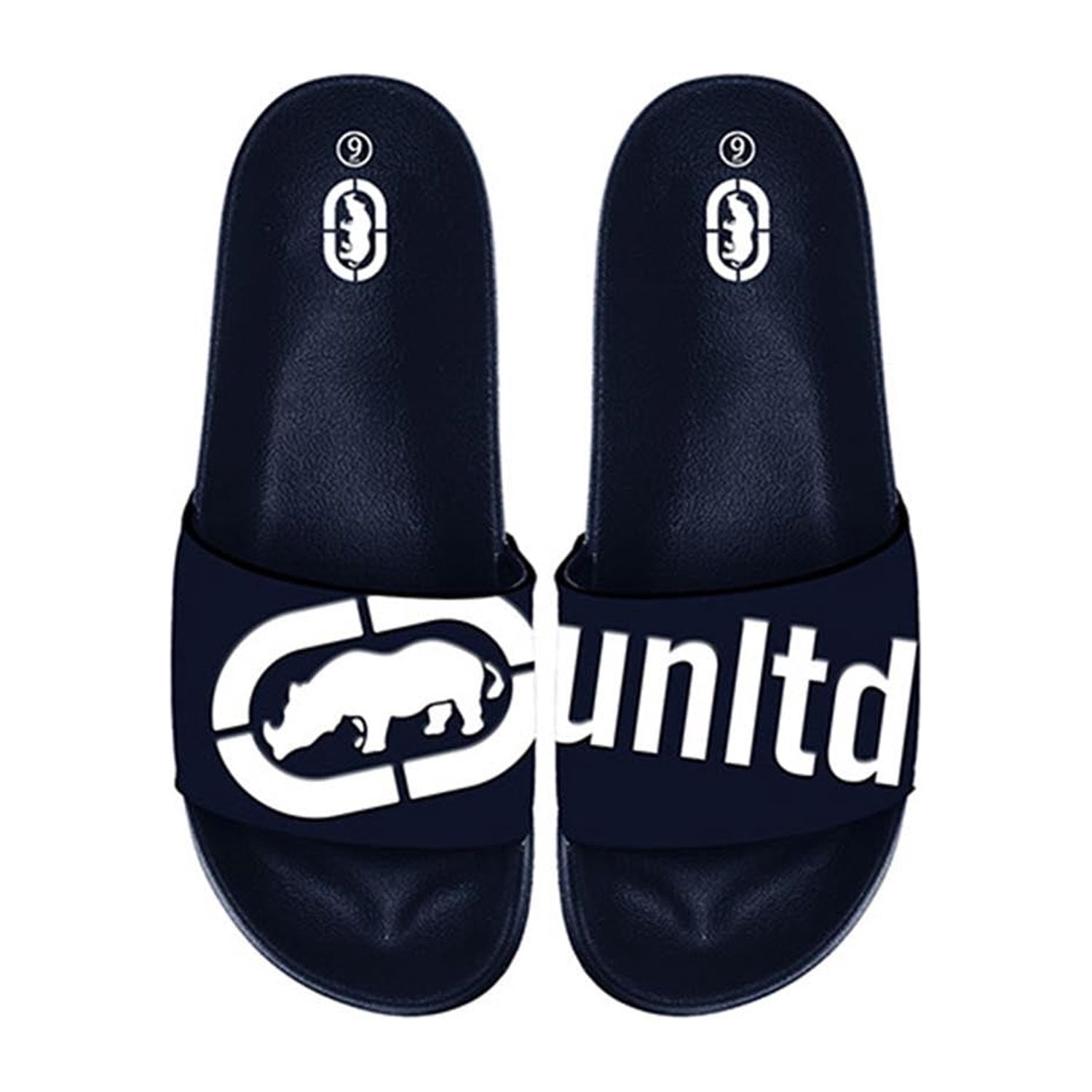 Marc Ecko Men's Logo Pool Slide