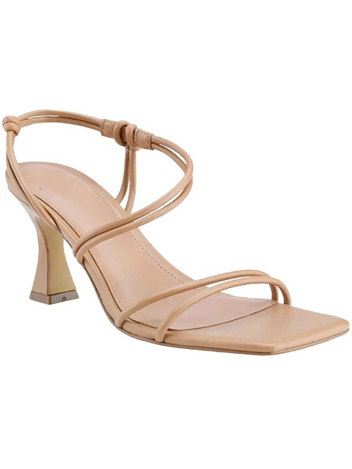 Marc Fisher LTD Womens Davia Leather Square Toe Heels Walmart