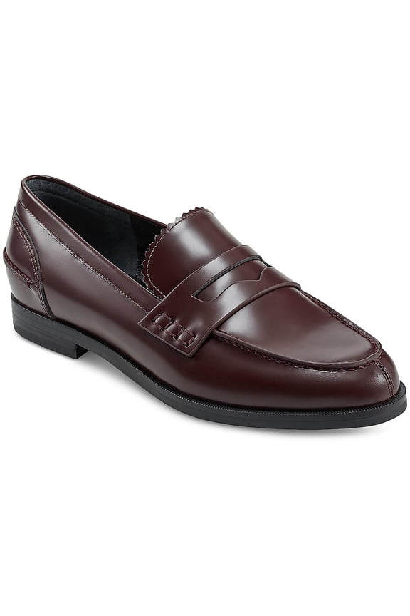 LTD Womens MILTON Leather Slip on Loafers