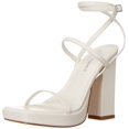 thumbnail image 1 of Marc Fisher Women's Acres Heeled Sandal, White, 10, 1 of 1