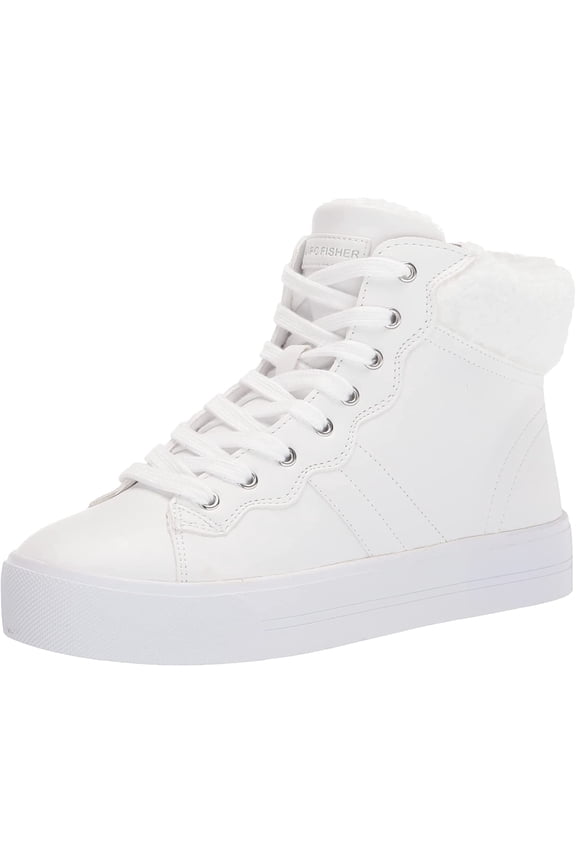 Women's Dapyr Sherpa High Top Sneakers White Size 6M B4HP
