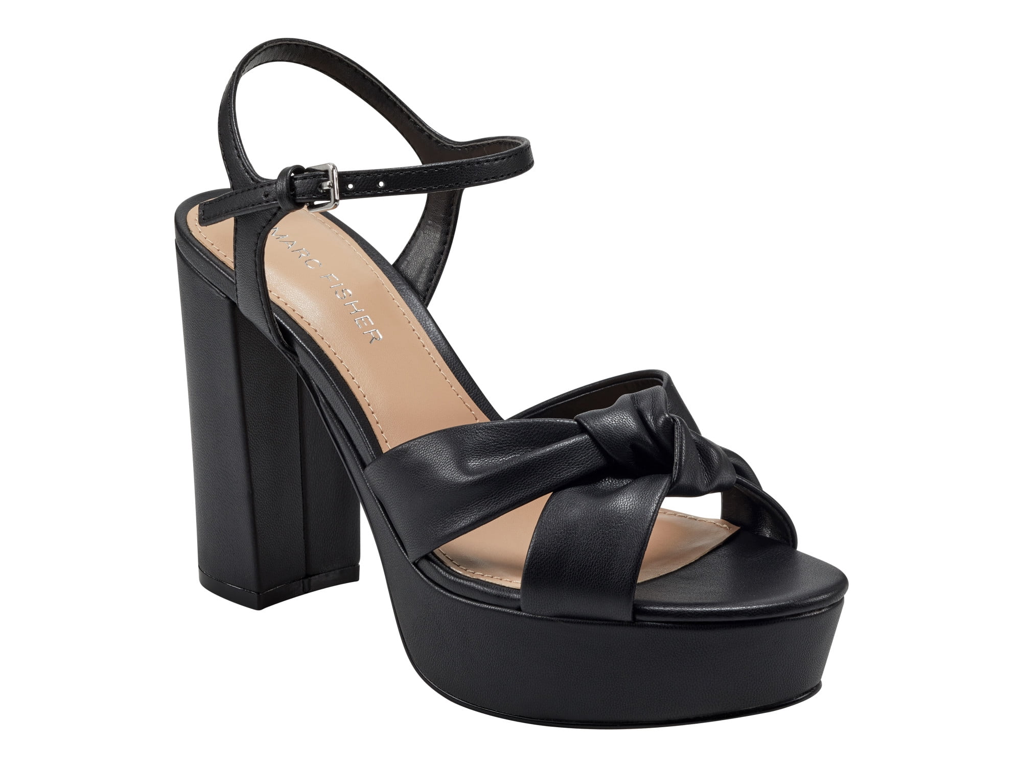 Marc Fisher Women's Deren Ankle Strap Platform Heel
