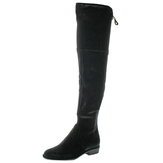 Marc Fisher Women's Humor 2 Fabric Above the Knee Boot - 5M - Black