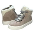 thumbnail image 1 of Marc Fisher  Women's Summa Active Lace up Sneakers Suede Light Natural 5.5M, 1 of 6