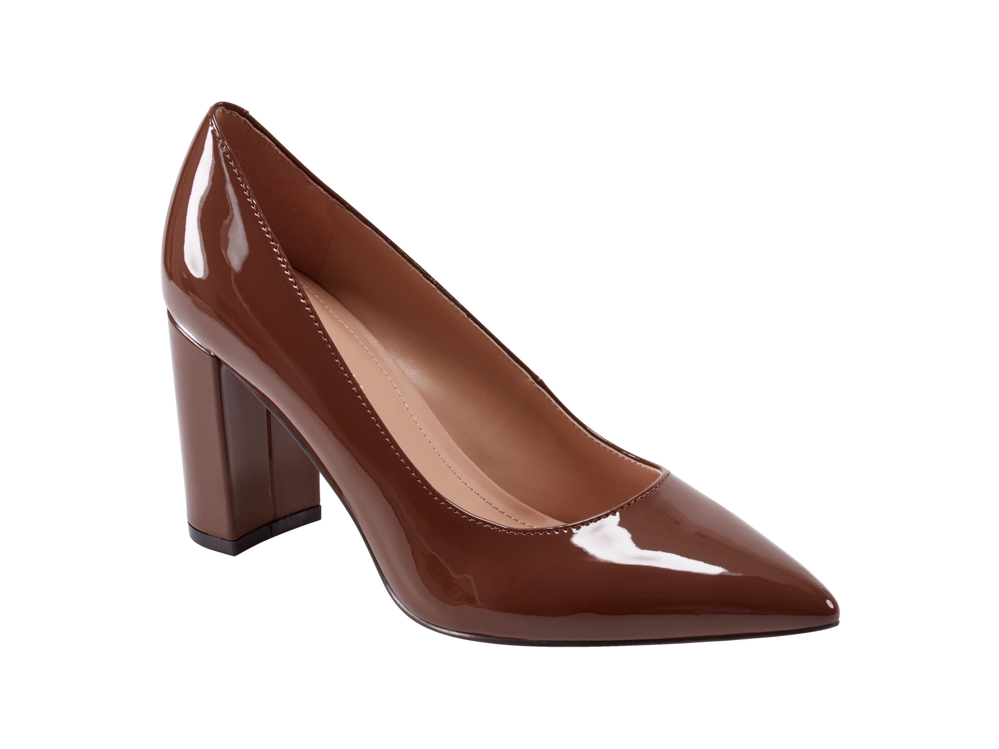 Marc Fisher Women's Viviene Pointed Toe Block Heel Pump