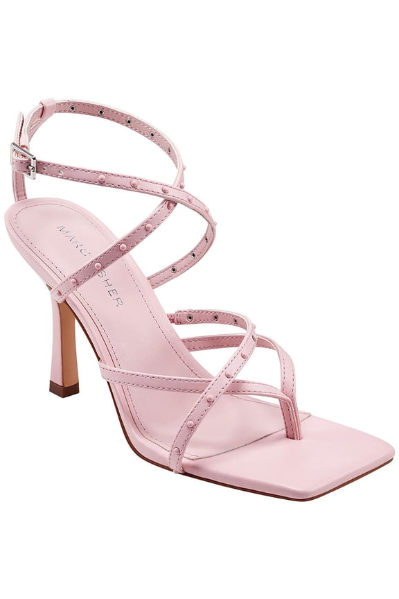 Womens BOSSI Open Toe Strappy Pumps