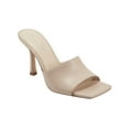thumbnail image 1 of Marc Fisher Womens Danria Faux Leather Peep-Toe Heels, 1 of 3