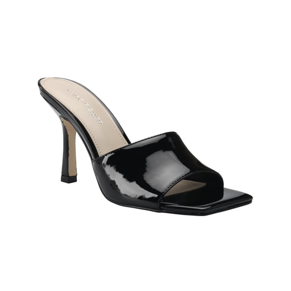 Marc Fisher Womens Danria Patent Peep-Toe Heels