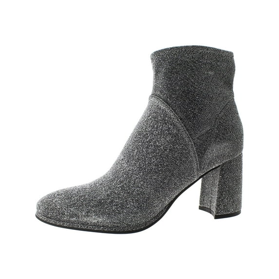 Marc Fisher Womens Dyvine Faux Suede Covered Heel Ankle Boots