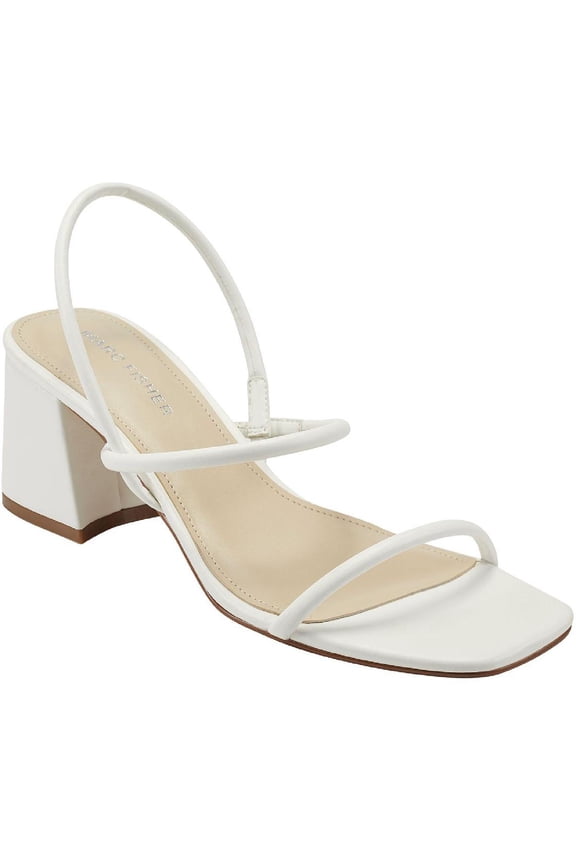 Women's Galvin Heeled Sandal, White, 9.5
