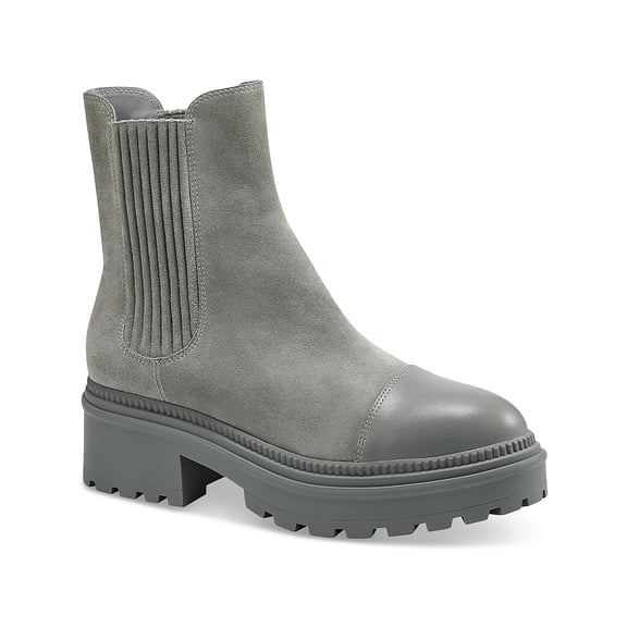 Marc Fisher Womens Hadria Suede Pull On Ankle Boots