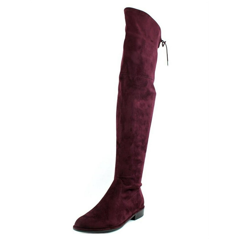 Marc Fisher Womens Humor 2 Solid Riding Over The Knee Boots