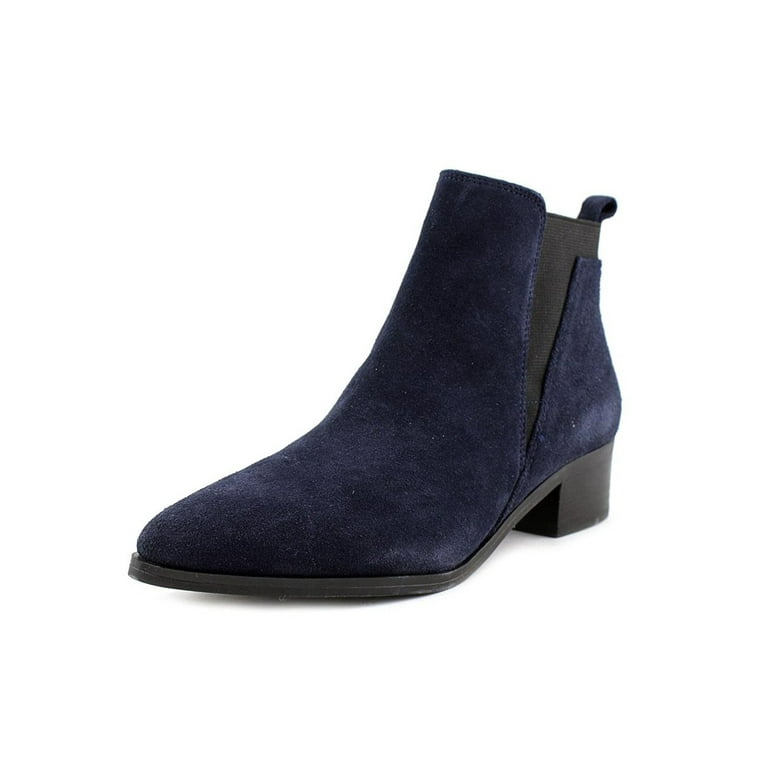 Marc Fisher Womens Ignite Suede Pointed Toe Ankle Chelsea Boots