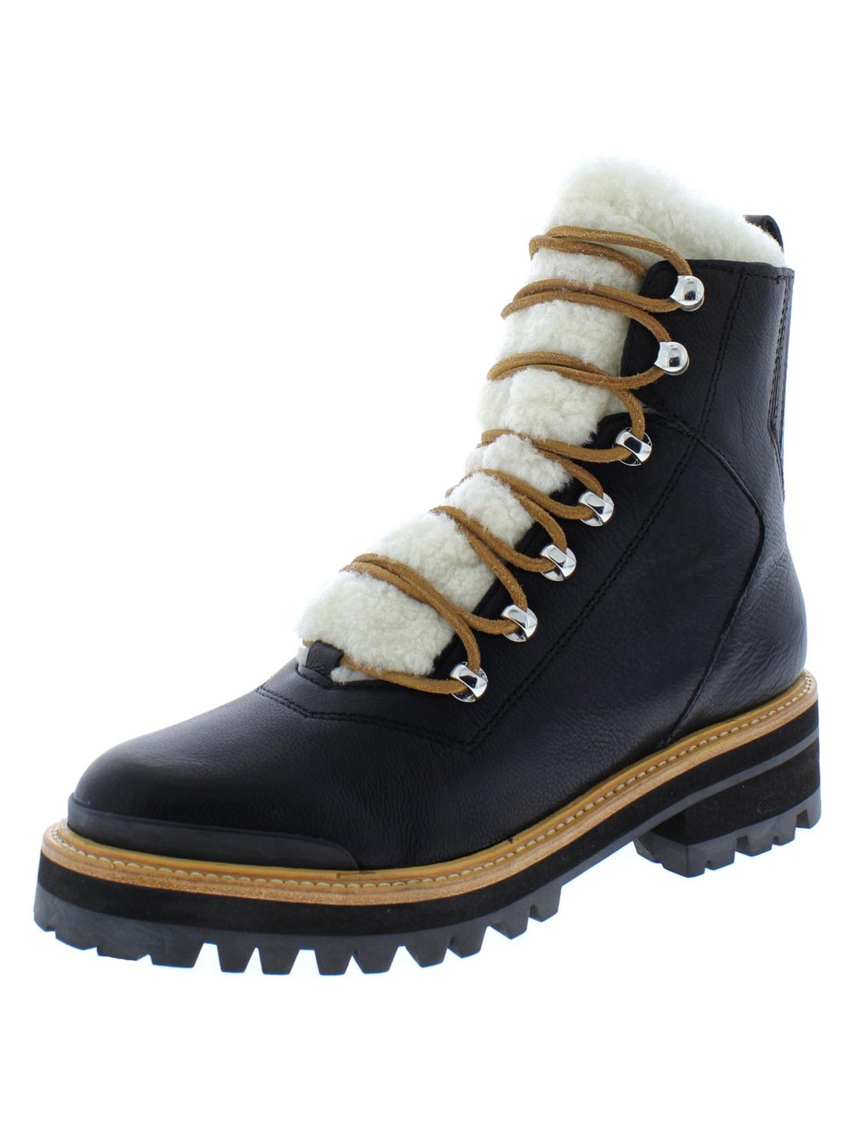 Marc Fisher Womens Izzie Leather Winter Booties Walmart