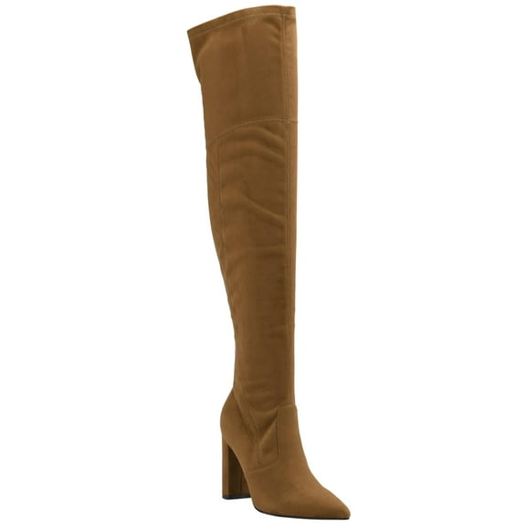 Marc Fisher Womens Lezli 2 Faux Suede Tall Over-The-Knee Boots