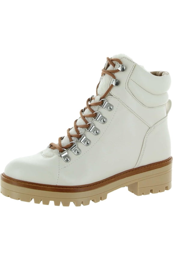 Womens Mallie 3 Faux Fur Round Toe Ankle Boots