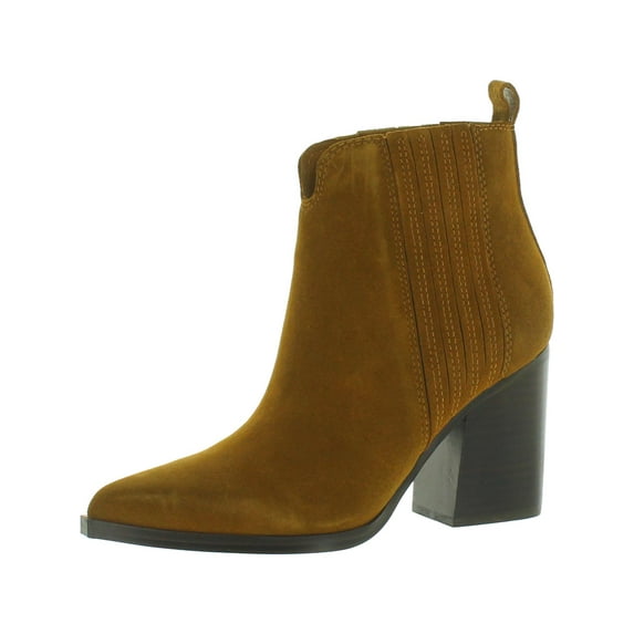 Marc Fisher Womens Maree Suede Stretch Ankle Boots